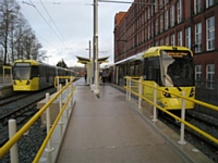Four trams in Shaw stop! (see page for details)  Photo T Young